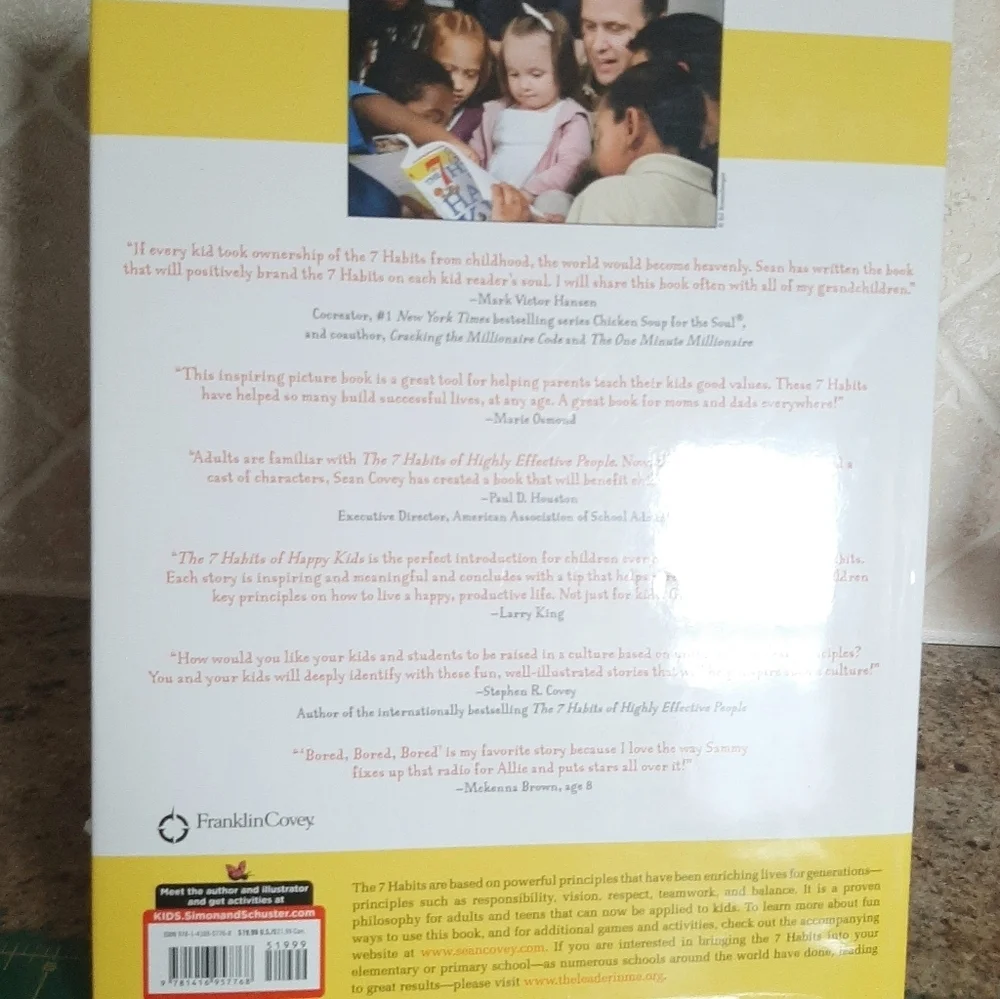The 7 Habits of Happy Kids Book by Sean Covey